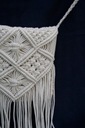 Pletená taška z MAKRAMY makramé kabelka z Indie Hlavný materiál tkanina
