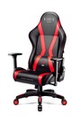 Вращающееся игровое кресло Diablo X-Horn 2.0 Normal Size, черно-красное