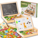 Образовательная магнитная двусторонняя доска