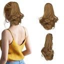 ЗАЖИМЫ ДЛЯ СИНТЕТИЧЕСКИХ ВОЛОС КЛУБНИЧНЫЙ БЛОНД 50 СМ 5 ПРЯДЕЙ