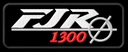 Нашивка для вентиляторов Yamaha FJR 1300, вышитая термофольгой