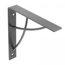 ОПОРА ДЛЯ ПОЛКИ ОПОРА ДЛЯ ПОЛКИ ЧЕРНАЯ 18x18