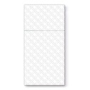 КАРМАНЫ ДЛЯ СТОЛОВЫХ ПРИБОРОВ ПЕРФОРИРОВАННЫЙ ЖЕМЧУГ 16 шт.