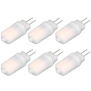 6X ЛАМПОЧКА LED (СВІТЛОДІОД) G4 12V 3W CIEPLA BIEL 360 ГРАДУСІВ СВІТЛО НИЗЬКА ВЖИВАНА ENERGII  фото 11