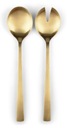 ЗОЛОТЫЕ салатные ложки