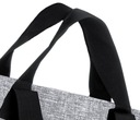 ZAGATTO Женская сумка-шоппер, большая серая сумка-шоппер, вместительная сумка через плечо