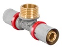 Pex tee нажал 20x3/4x20 gz зажимать