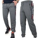 СПОРТИВНЫЕ БРЮКИ МУЖСКИЕ, модные ДЖОГГЕРЫ, карманы, молния, хлопок, 2XL/3XL