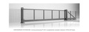 Panel Ogrodzeniowy Wiśniowski Vega 2D Super 1630mm RAL7016 Długość 2.5 m