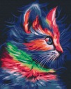 Obraz Maľovanie podľa čísel - Umenie mačky