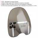 UNIVERSELLE VITRE DÉFLECTEUR D'AIR SCOOTER SCOOTER MOTOCYCLETTEphoto 12