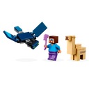 LEGO MINECRAFT č. 21251 - Púštna výprava Steve +Taška +Katalóg LEGO 2024 Hrdina Minecraft