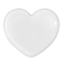 ПОДСТАВКА ДЛЯ ТЕЛЕФОНА-СЕРДЦЕ, БЕЛАЯ