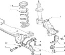 PIVOT BRAS DE SUSPENSION GAUCHE DROIT FIAT DUCATO JUMPER 94-02R CITROEN 60797627 OEMphoto 13