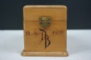 Львовская шкатулка Алоизы Хюбнера карточная шкатулка 1918 г.