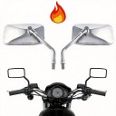 2ШТ ДЗЕРКАЛА DO МОТОЦИКЛА МОТОЦИКЛЕТНІ M10 ВЕЛИКЕ ХРОМ CHOPPER BOBBER  фото 15