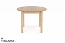 Стол круглый раздвижной ST44M SONOMA ДУБ ЛАМИНАТ
