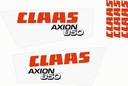 НАКЛЕЙКИ CLAAS AXION 850 НАКЛЕЙКА