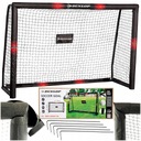 Металлические тренировочные футбольные ворота DUNLOP 180x120x60см