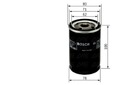 FILTER OILS LAND ROVER DEFENDER 2.5TD 98- BOSCH photo 2 - milautoparts-fr.ukrlive.com