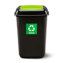 KOSZ NA ŚMIECI 28L DO SEGREGACJI QUATRO SZKŁO