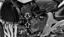 PERUN I CRASH ПОДДОНИ HONDA CB 600 F HORNET PC41 CB600 2007 -2015 CRASHПОДДОНИ  (16645333728) фото min 13