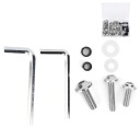 BOLTS WINDBREAKERS KIT KEYS SEALING MATERIALS 158SZT UNIVERSAL DO MOTORCYCLE SILVER  photo 11
