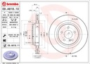 DISCOS ZAPATAS PARTE TRASERA BREMBO MERCEDES CLASE S 