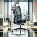 Fotel obrotowy biurowy krzesło ergonomiczne biurowe z wieszakiem EAN (GTIN) 651637062611
