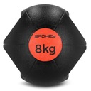 Мяч для функциональной силовой тренировки, ручка 8 кг, Spokey GRIPI