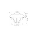 ЗАЖИМЫ MONTAZOWE CHRYSLER MERCEDES 10 ШТ EINPARTS  фото 6