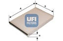 UFI FILTRO DE CABINA AUDI A4 8W A5 F5 A6 4A A7 4K A8 4N Q5 II FY UFI 