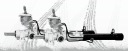 CRÉMAILLÈRE DE DIRECTION OPEL ASTRA II 2 G 1998-2009photo 8