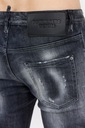 DSQUARED2 - Čierne džínsy SUPER TWINKY JEAN 54 Model S74LB1035