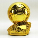 Europejska piłka nożna złota piłka trofeum pamiątk 15cm Producent inna