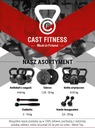 Гиря Cast Fitness 28 кг, чугун, черная