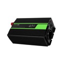 Автомобильный преобразователь Green Cell 12В 500Вт 1000Вт Sinus USB для легкового автомобиля