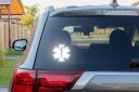НАКЛЕЙКА МЕДИЧНА ESKULAP W01 KARETKA AMBULANS RATOWNICTWO ВІДБЛИСКУВАЧ | HOLO  (18158359341) фото min 5