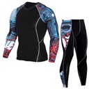 ТЕРМОАКТИВНАЯ ОДЕЖДА НАБОР ЛЕГГИНГИ RASHGUARD М