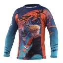 Рашгард MMA для хлопчика і дівчинки TIGER 128 EXTREME HOBBY