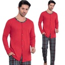 МУЖСКАЯ ПИЖАМА С ДЛИННЫМ РУКАВОМ, ВСЕ НА МОЛНИИ/ХЛОПОК