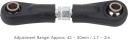 КОМПЛЕКТ DRAZKOW KIEROWNICZYCH M3 МЕТАЛ 4-CZESCI RC 1:10  (18853492239) фото min 6