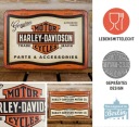 ЖЕСТЯНАЯ БАНКА HARLEY DAVIDSON GENUINE в стиле ретро винтаж и ностальгия