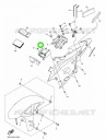 YAMAHA YZF-R1 YZF R1 15-19 СКРИНЯ АКУМУЛЯТОРА ЗАПОВНЕННЯ BATTERY БАГАЖНИК  (18599986355) фото min 7