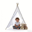 Дитячий намет-вігвам, ігровий намет тіпі для дітей, білий