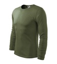 Мужская футболка с Malfini Fit-T LS 119 160G Khaki S рукав