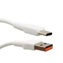 Кабель USB Type-C ДЛЯ БЫСТРОЙ ЗАРЯДКИ белый 1м VIDVIE