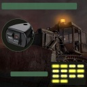 СВІТЛО STROBOSKOPOWE LED (СВІТЛОДІОД) ФАРА BLYSKOWA ПОПЕРЕДЖУВАЛЬНА МАГНІТ 12V/24V  фото 10
