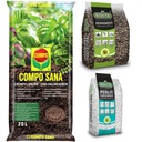 ПОЧВА ДЛЯ ЗЕЛЕНЫХ РАСТЕНИЙ MONSTERY FIXUS PALM 20л + LCA 5л + ПЕРЛИТ 1л