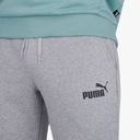 Puma Хлопковые мужские спортивные штаны с прямыми карманами, серые, XL